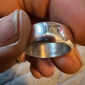 Mexico Sterling Silver Wide Band Ring - Classic Silver